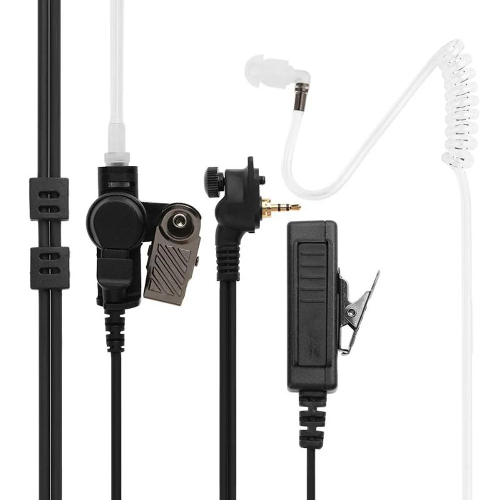 AccessoriesEarpiece for Motorol Portable Radio MTH850 1Pin 2.5mm Air Tube Earpiece MTH850 MTH800 MTP850 MTS850 MTH600 Headset