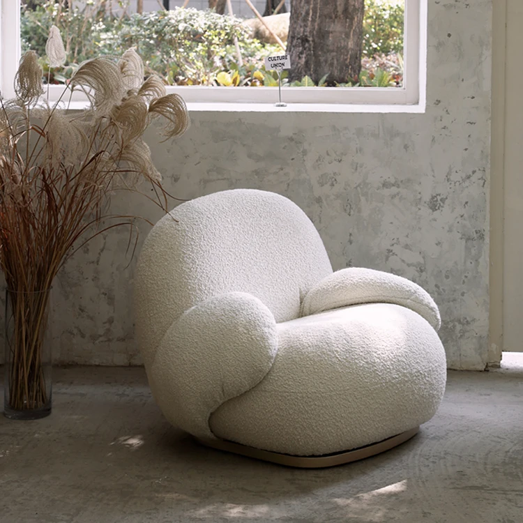 

Современный дизайн, случайные стулья acha pchair, Искусственная овчина, одинарный дизайн, мебель для гостиной, домашние диваны