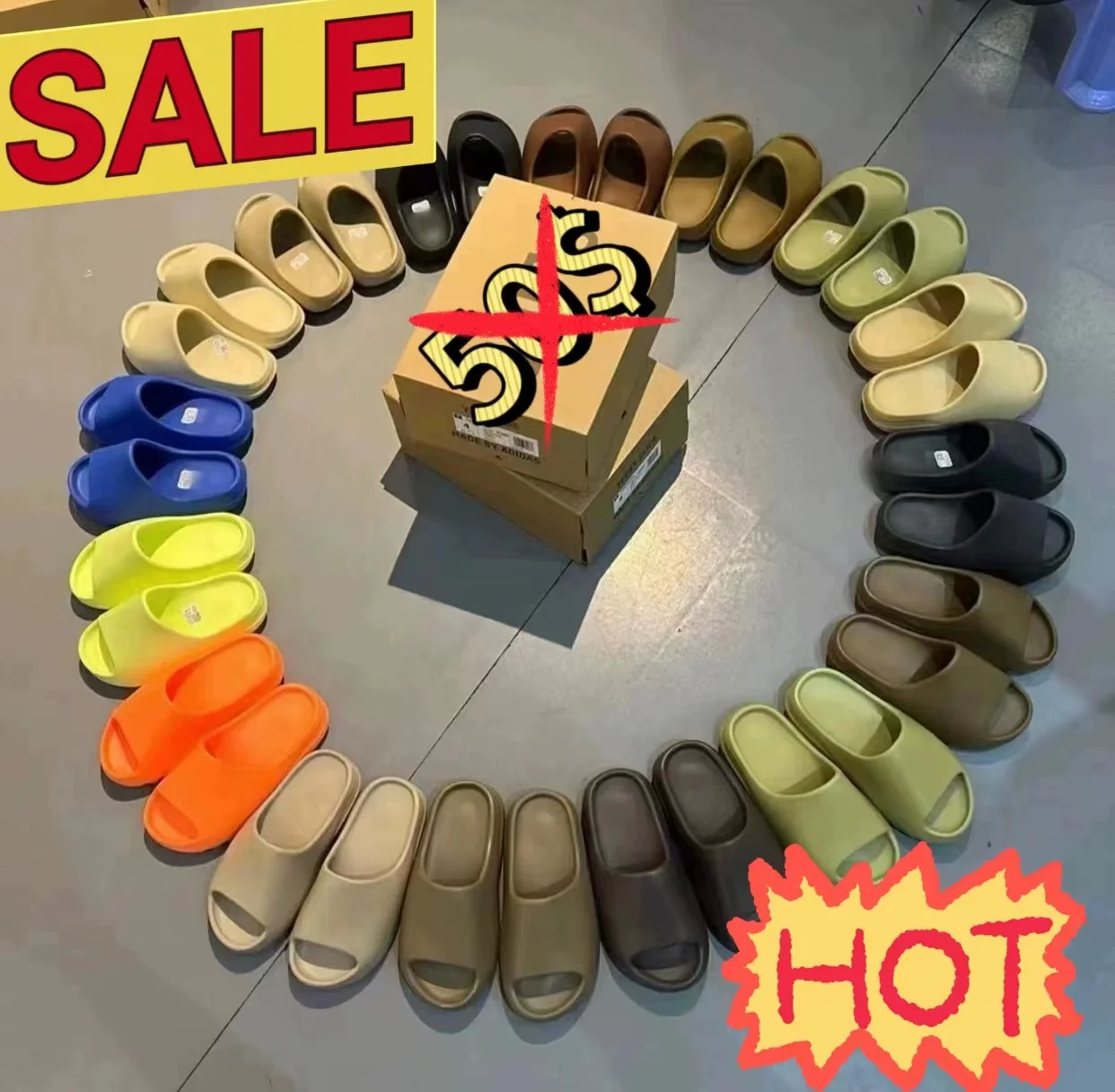 Унисекс тапочки YZ