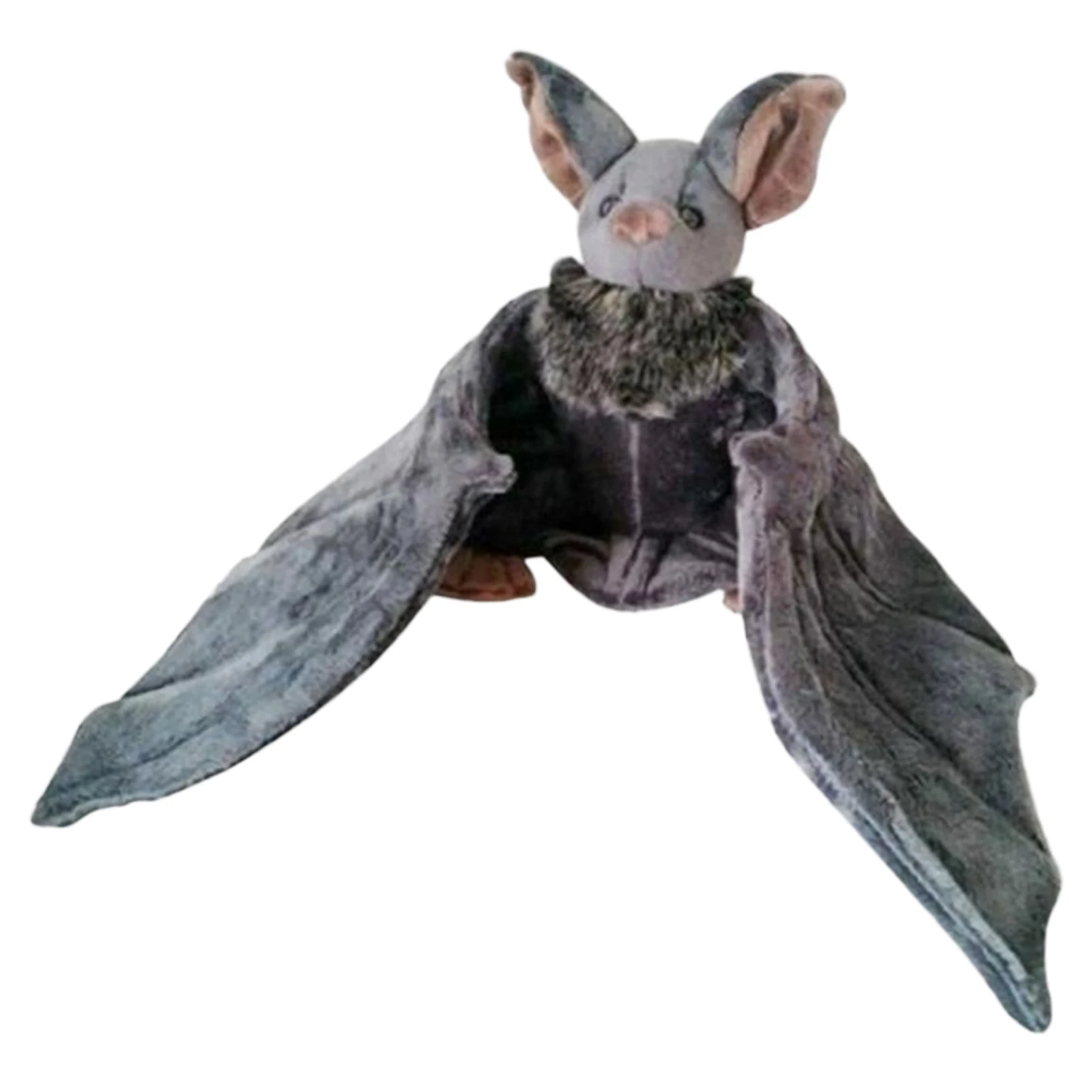 

Halloween Soft Fluffy Stuffed Animal Bat Plush Toys With Vivid Open Wing Halloween Theme Party Plushie Gifts For Childrens