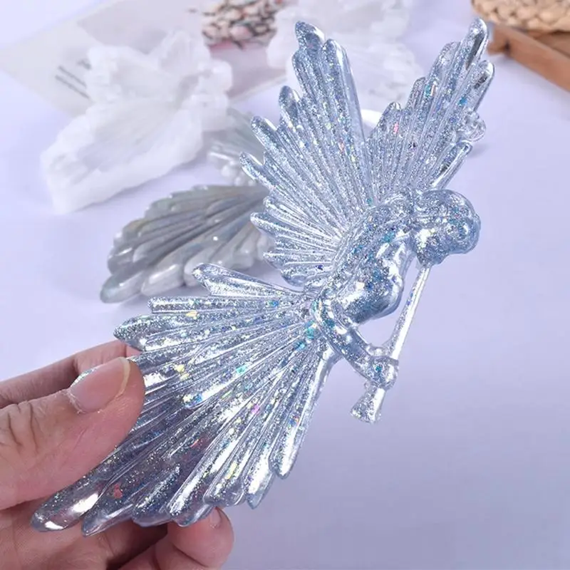 DIY Crystal Girl Flute Angel Epoxy Last
