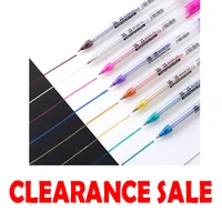 watercolor pen flash gel pen painting color neutral fluorescent pen magic color two color promotional markers highlighters