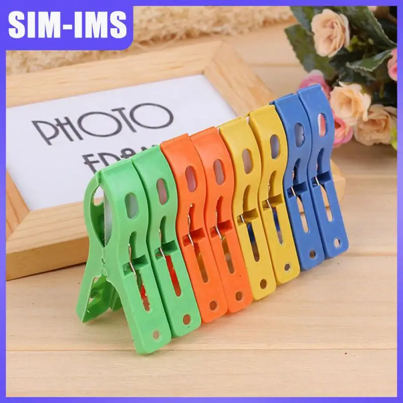 

Non-toxic Plastic Laundry Clip Sturdy Firm Hanger Clips Odorless Dustproof Moisture-proof Windproof Plastic Clips Clamp Holder