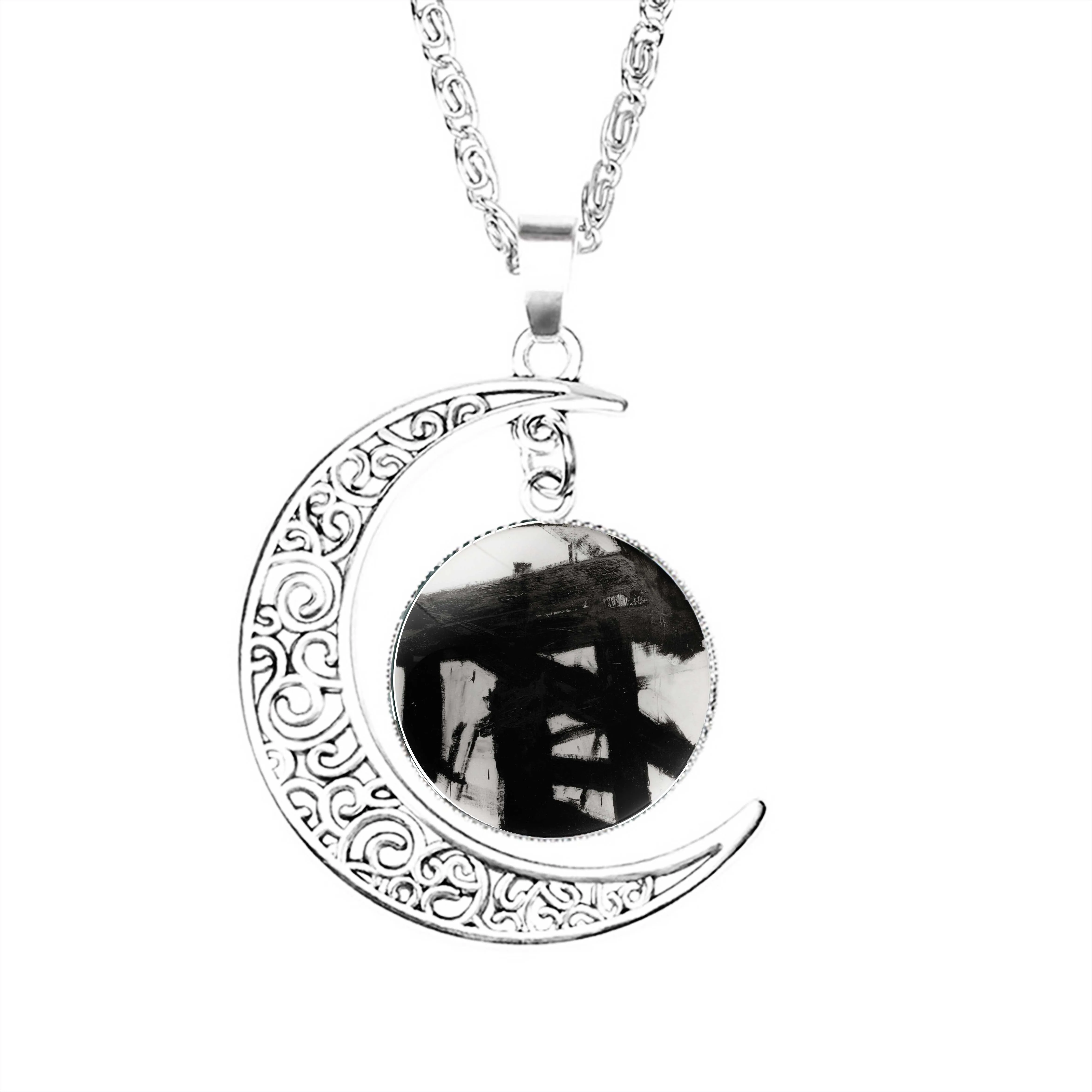 

Цепочка с кулоном «Луна» для женщин и мужчин