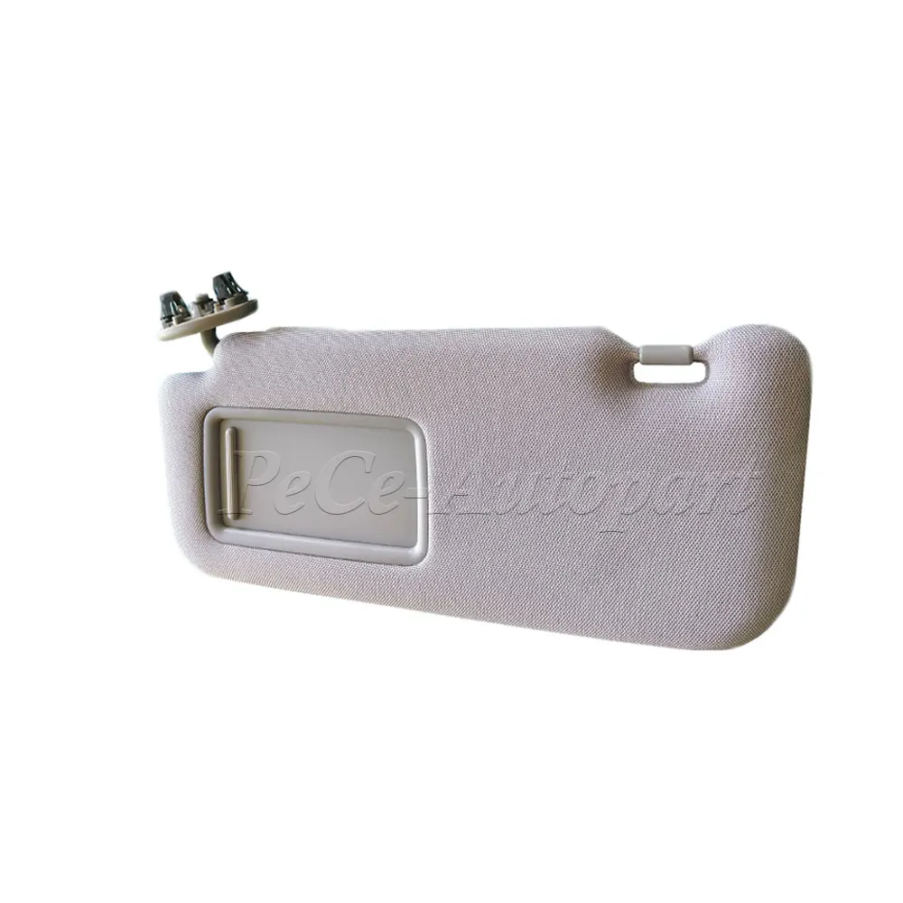 Для Toyota Corolla 2007-2013 7432002640B1 7432002711 серый или бежевый солнцезащитный козырек с косметическим зеркалом левый или правый автомобильные аксессуары