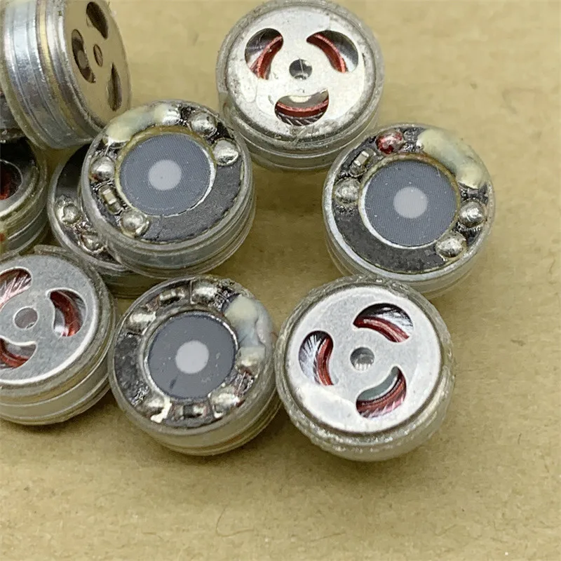 

10MM Speaker unit Heavy bass 22ohms Strong magnetic 4pcs