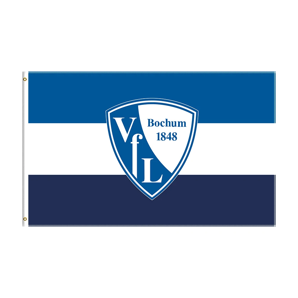 

3x5 Ft VfL Bochum Flag Polyester Printed Football Team Banner For Decor