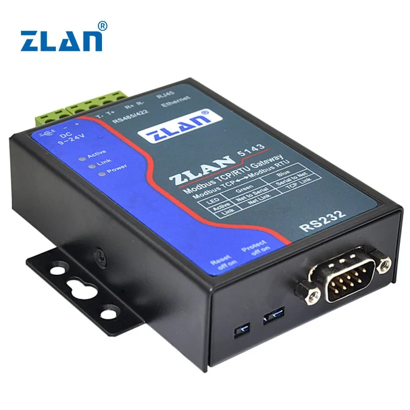 

Ethernet RJ45 TCP IP To RS232 RS485 422 Serial Service Converter
