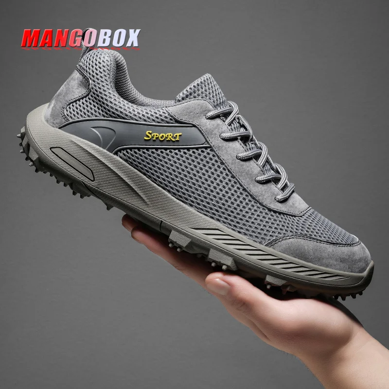 

Professional Men Golf Training Breathable Mesh Walking Shoes Mens Anti-Slip Golf Sneakers for Man Designer Golf Shoes Men