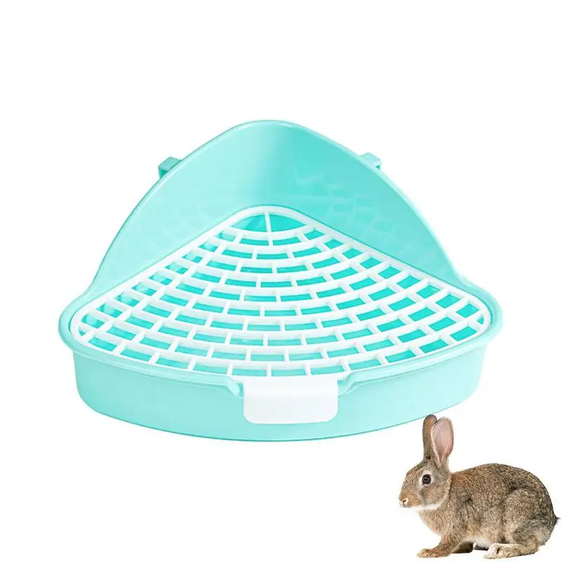 With High Guard Rail Anti Splashing Pet Corner Toilet Reusable Removable