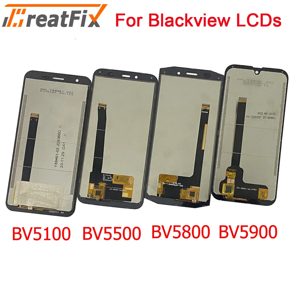 ЖК-дисплей с сенсорным дигитайзером для Blackview BV5100 BV5500 BV5800 PRO