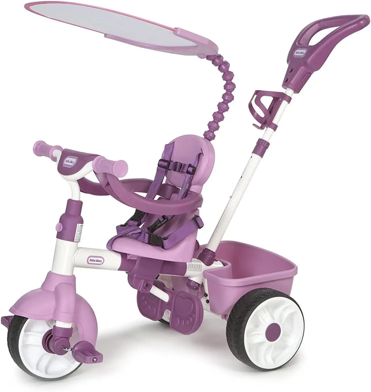 

4-in-1 Basic Edition Trike - Pink, 44.50 L x 20.00 W x 39.50 H Inches