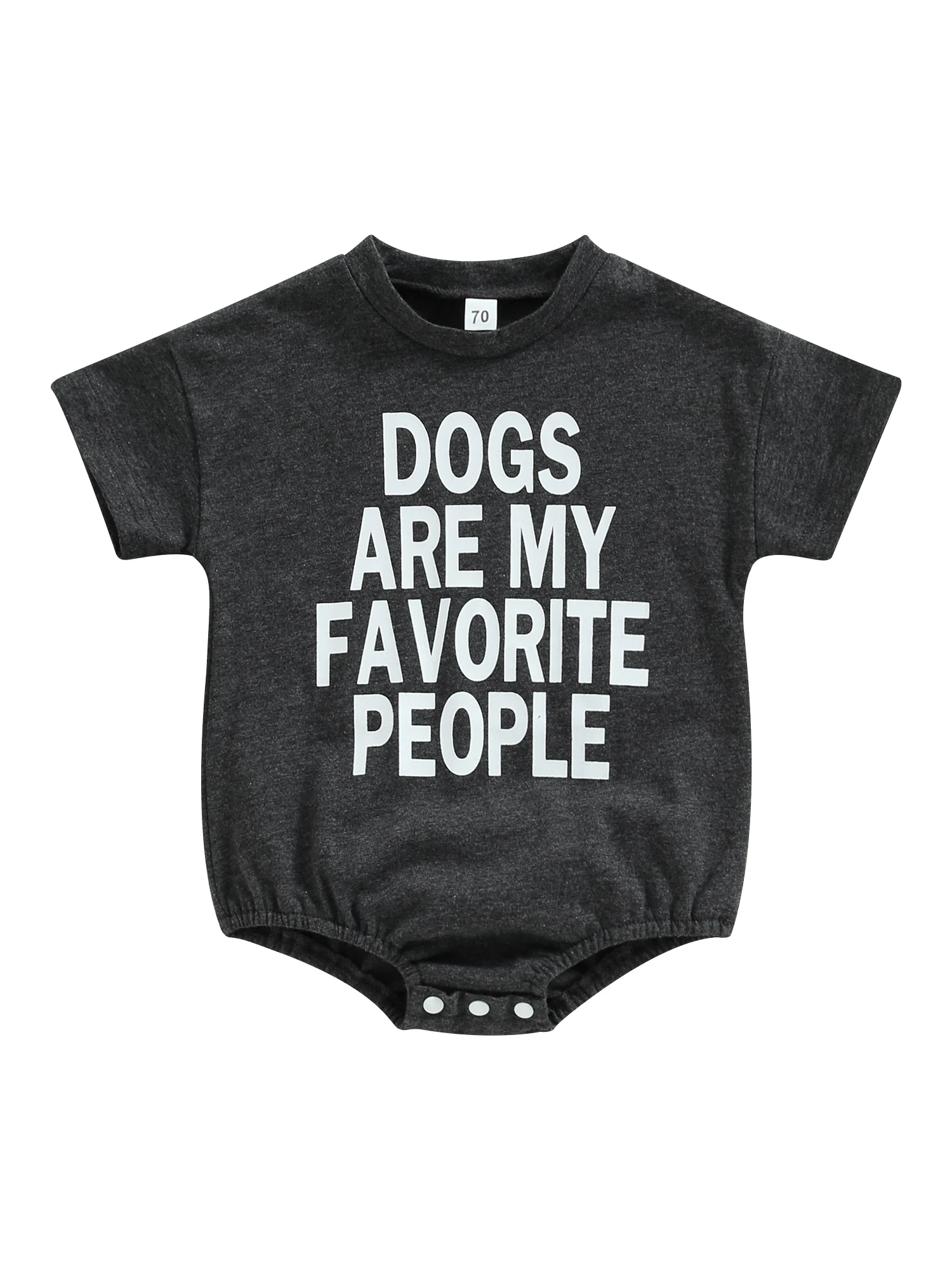 

Детский летний комбинезон с коротким рукавом и круглым вырезом