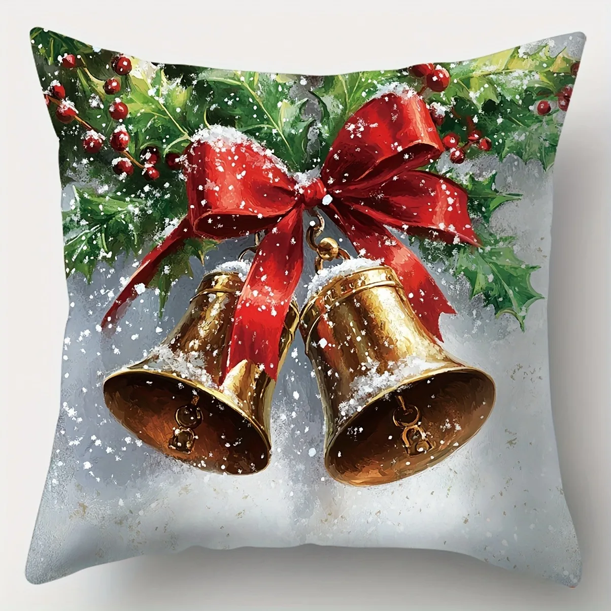 Наволочки из полиэстера велюра с рождественским принтом 40x40/45x45/50x50/60x60 см