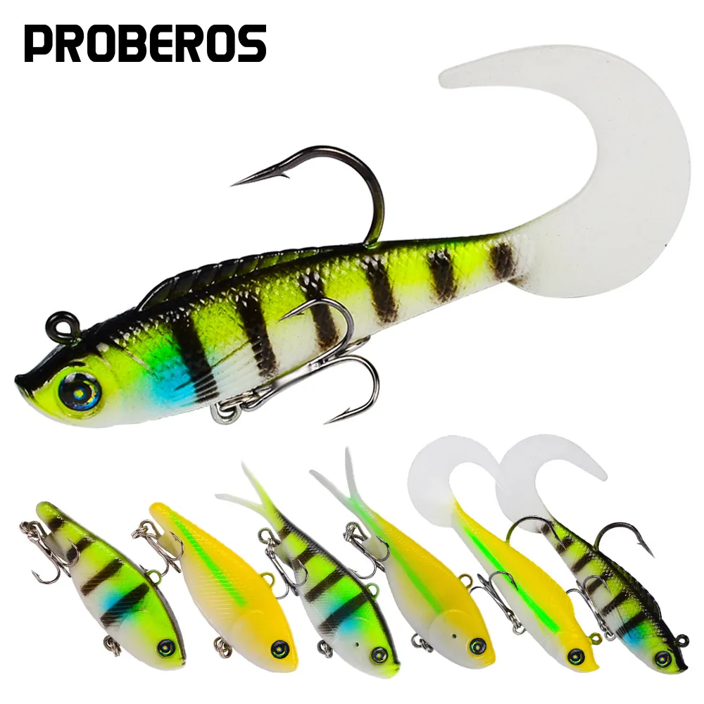 

Proberos sea bass killer bag lead fish soft fish 16.5g/9cm road sub bait cross-border sea fishing new dw6080