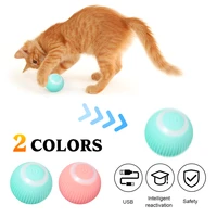 new smart interactive cat ball toys usb rechargeable automatic rolling ball 360 degree self rotating ball for cats training toy