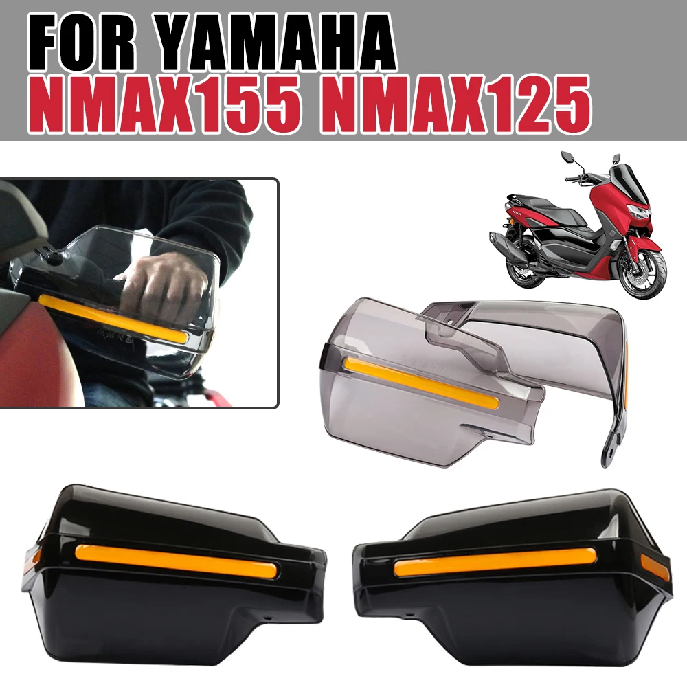 

Handguard Windshield For For Yamaha NMAX 155 NMAX155 NMAX125 N-MAX 125 2015 - 2021 Motorcycle Accessories Hand Guards Shield