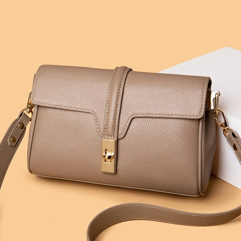 

New high-quality armpit bag Fashion leather one shoulder cross body women's bag