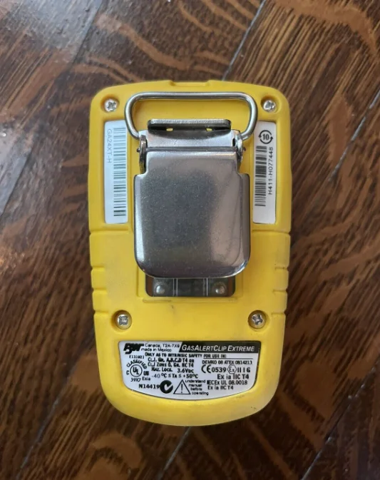 Honeywell BW Technologies BWC2-H Клип для обнаружения отрицательных газов H2S CO O2 SO2