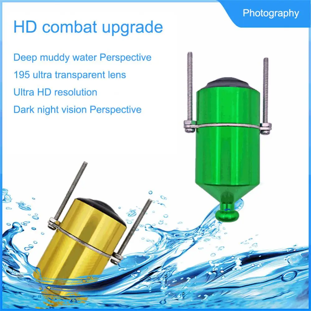 

15m/30m/50m Cable Underwater Fishing Camera 6 LEDs Night Vision Waterproof Fish Shape Boat Ocean Ice Fishing Camera Accessories
