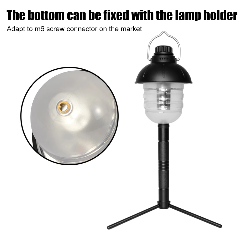 

Портативный подвесной светильник в стиле ретро, лампа для кемпинга, 2 режима, водонепроницаемый складной светильник для рыбалки, пешего тур...