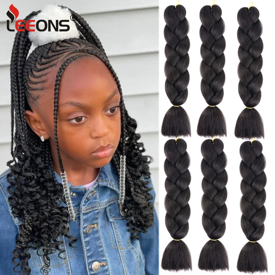 

High Temperature Fiber 100G Synthetic Jumbo Braiding Hair Extensions 42Inch Braiding Hair For Box Senegales Braids Hair Strands