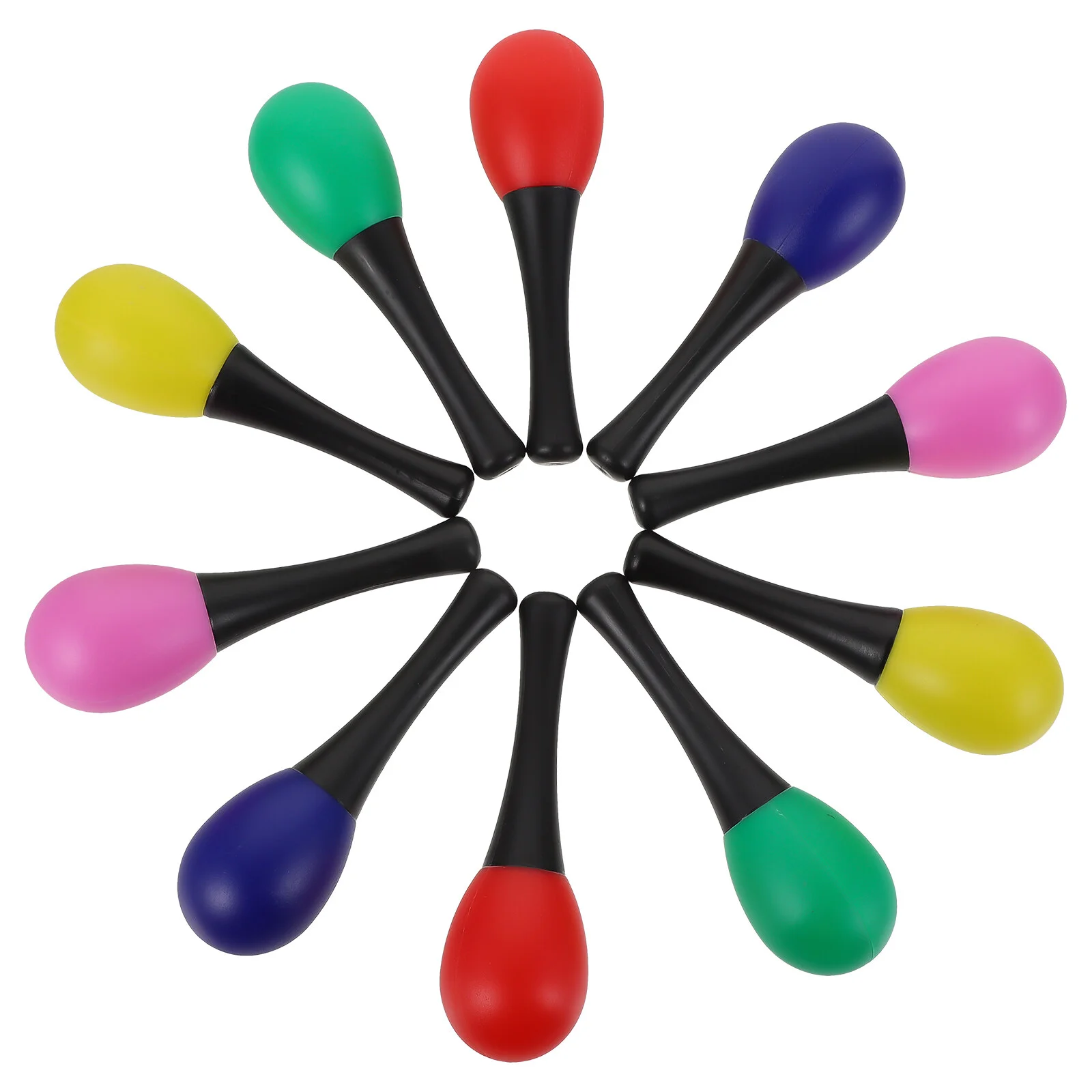 

10 шт. Orff Maraca для развития ребенка игрушки музыкальные молотки перкуссионные полезные Обучающие реквизиты железный песок для детей дошкольного возраста