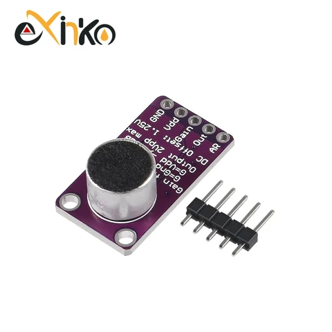 Микрофонный усилитель MAX9814 с АРУ для Arduino