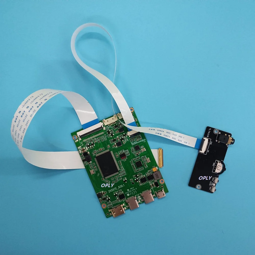 

EDP Controller board 2K for HB133WX1 HB140WX1 HN116WX1 1366x768 LCD LED panel mini USB Type-c Mini HDMI-compatible