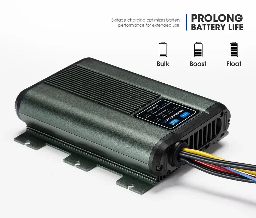Многоступенчатое зарядное устройство постоянного тока в постоянный ток с самым