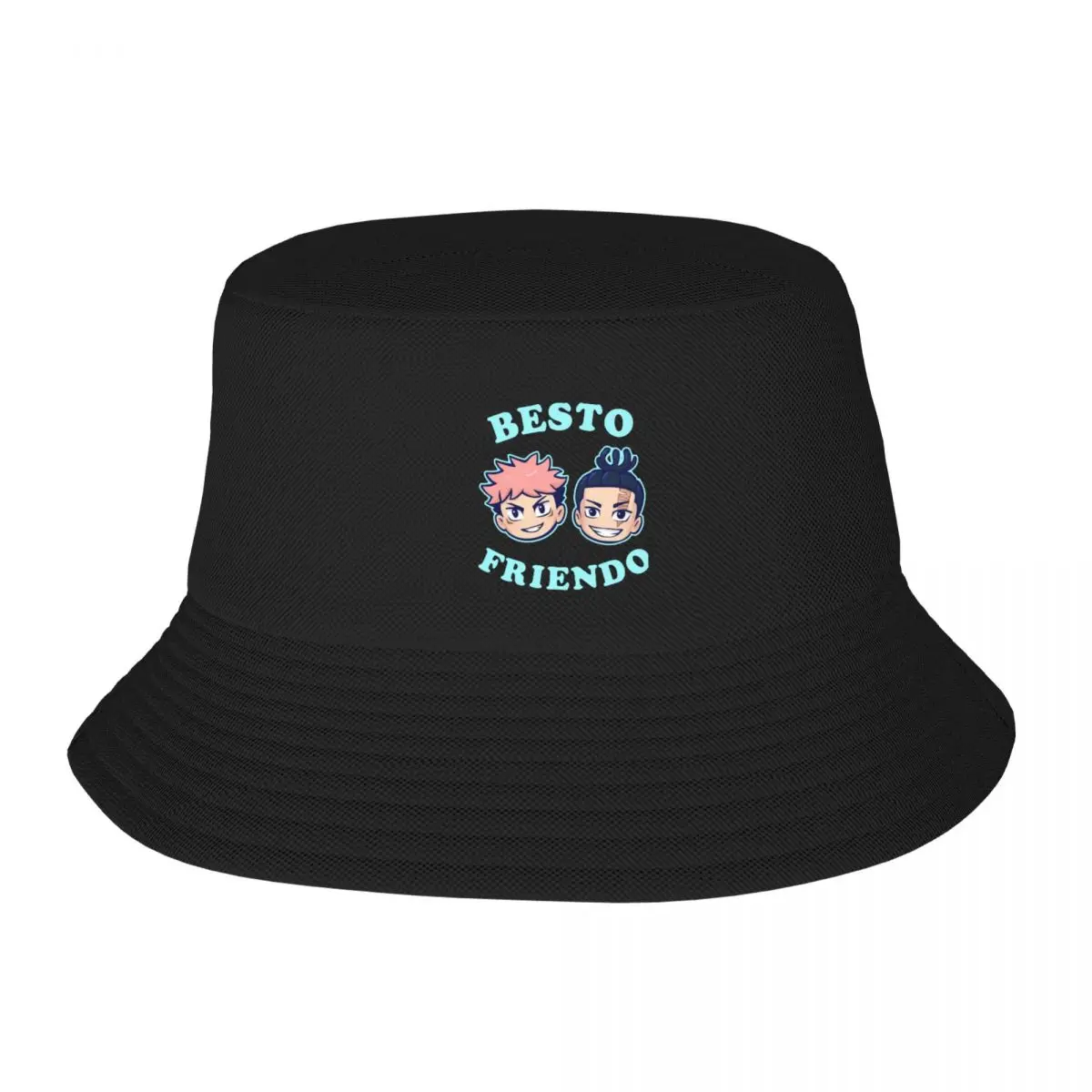 

Summer Panama Caps Megumi Besto Friendo Jujutsu Kaisen Fisherman Cap Sukuna Anime Reversible Bucket Hats Outdoor Fisherman Hat