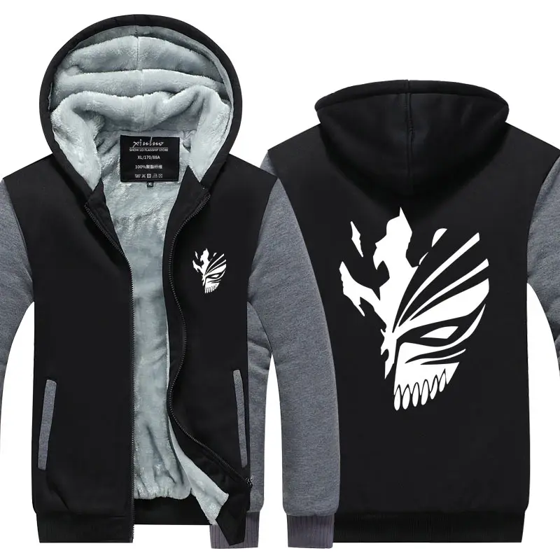 Bleach Customs 3D Zipper Hoodies Women/Men Fashion Long Sleeve Hooded Sweatshirt Cosplay Harajuku Casual Streetwear Clothes