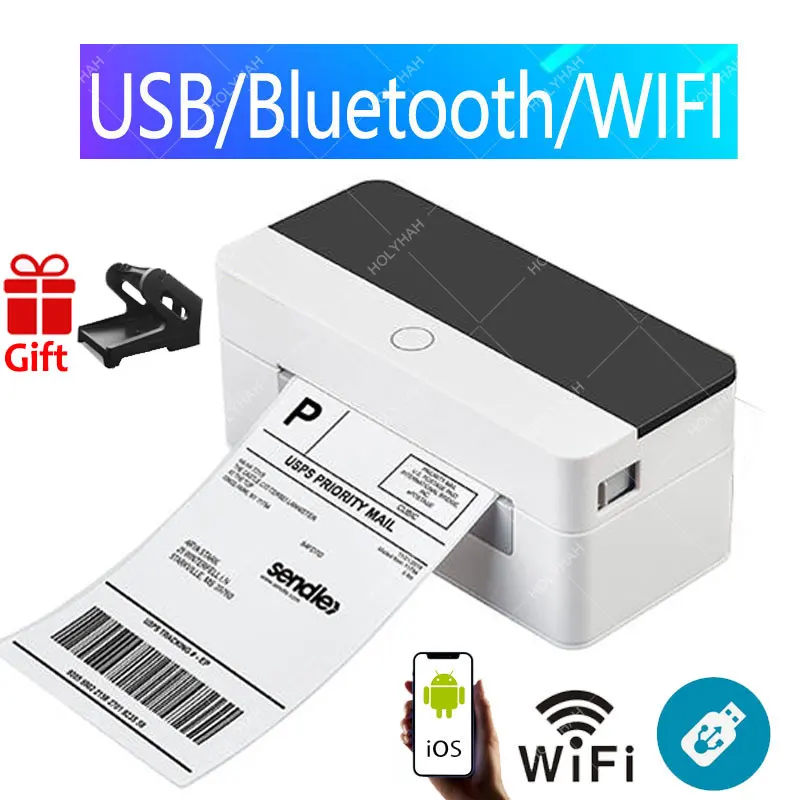 Принтер штрих-кодов 4x6 USB Bluetooth Wi-Fi |