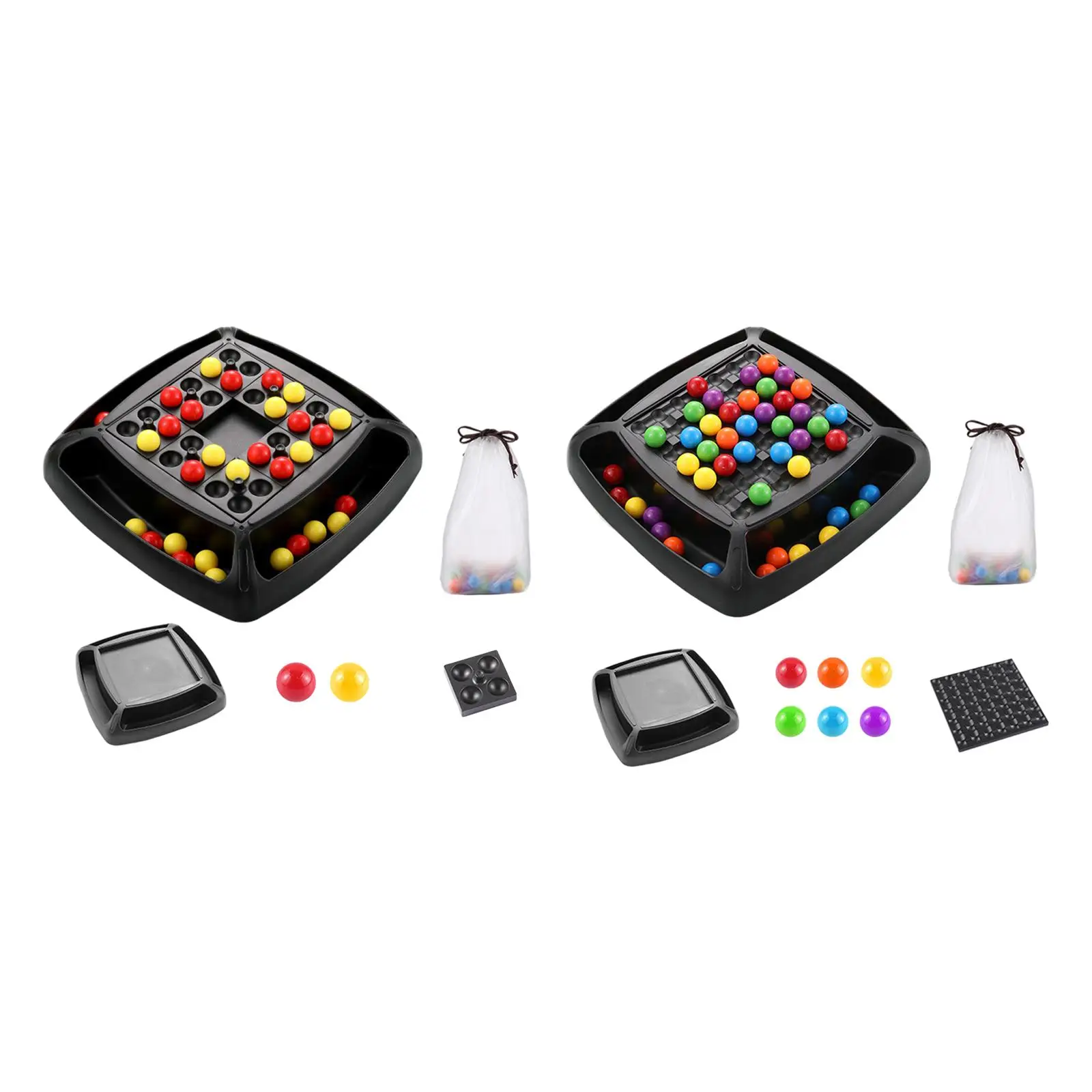 

48x Matching Game Beads Elimination Game for Exercise Logical Thinking Kids