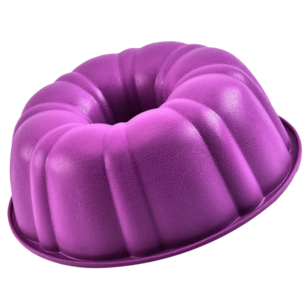 

Silicone Baking Pan Cake Pumpkin 3D Molds Cheesecake Making Fluted Bakeware Tart Cupcake Decorative Tin Fondant Flower Soap