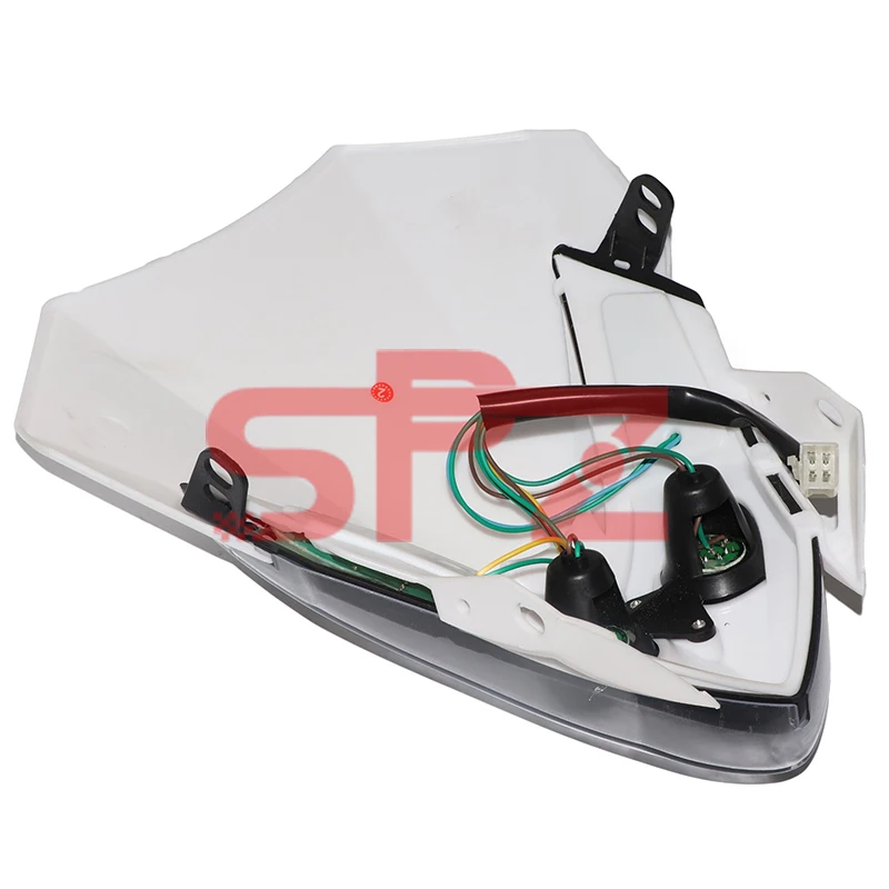 12v гримаса передних фар Задний фонарь Оттенок подходит для Apollo на мотоцикле Kawasaki