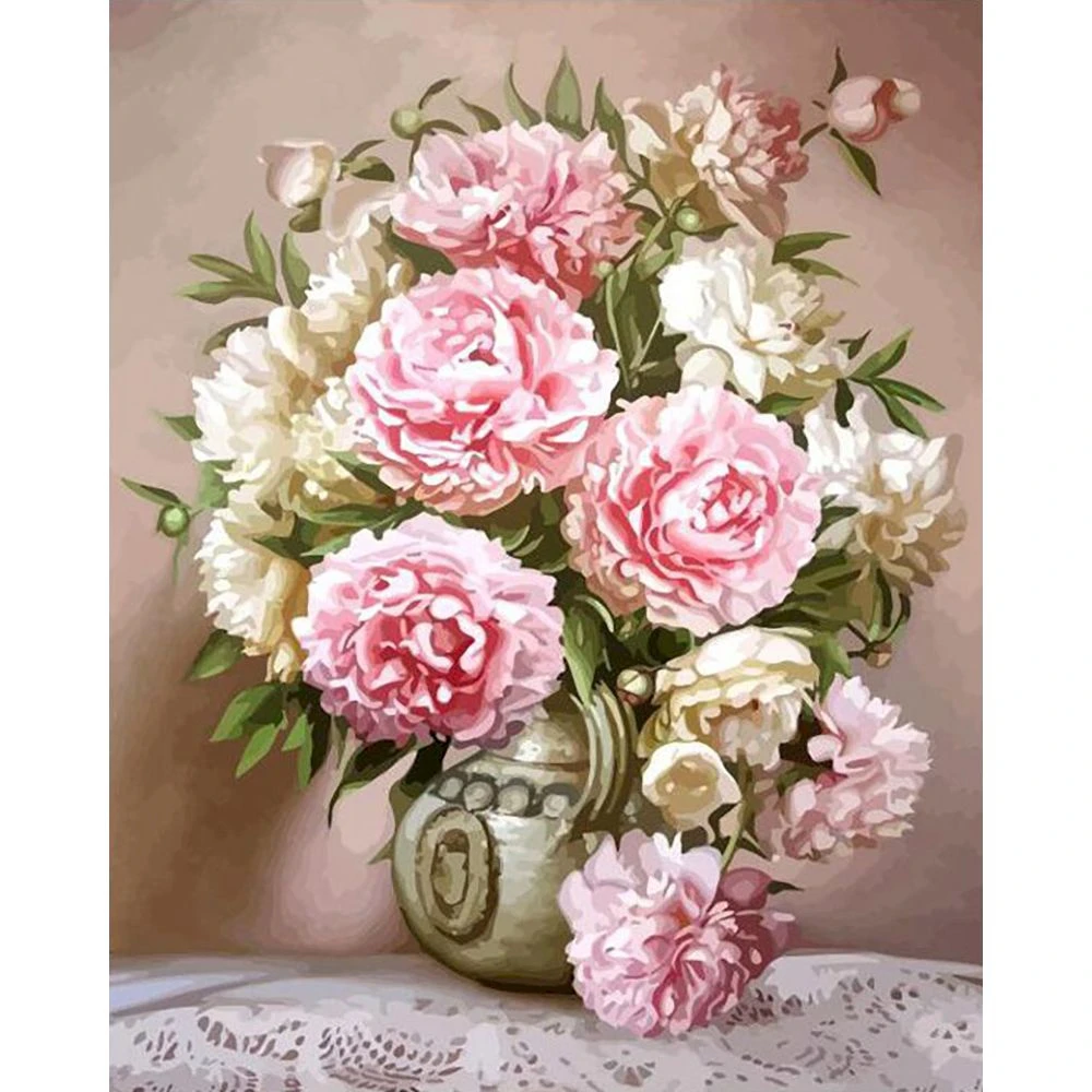 

3D Алмазная мозаика «цветок в вазе» DIY, алмазная вышивка, набор для алмазной живописи, рождественский подарок, домашний декор Набор стразов