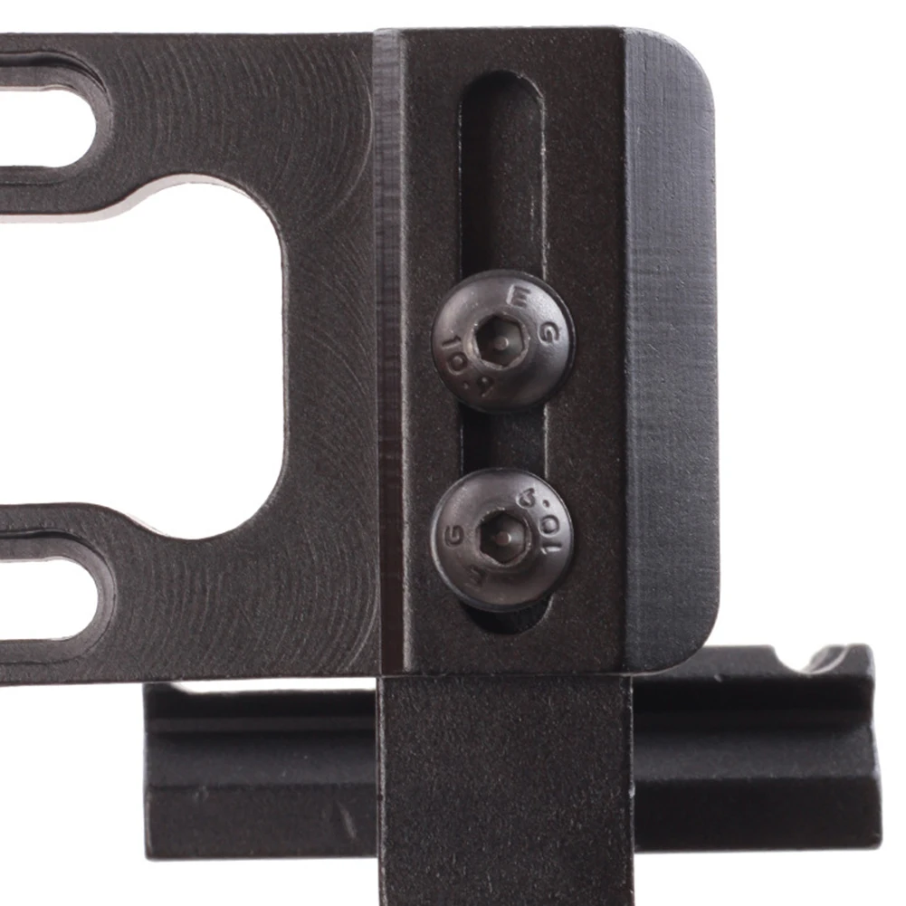 

Compound Pulley Bow Sight Bracket 1 Piece 138.2g Aluminum Alloy Black Compound Recurve Bows Outdoor High Quality