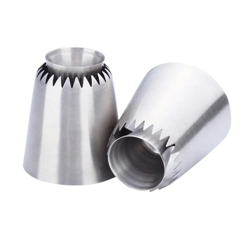

Baking Stainless Steel Pastry Nozzles Cake Decorating Cupcake Cookie Icing Kitchen Confectioner Cream Bakeware Silk Flower Tool