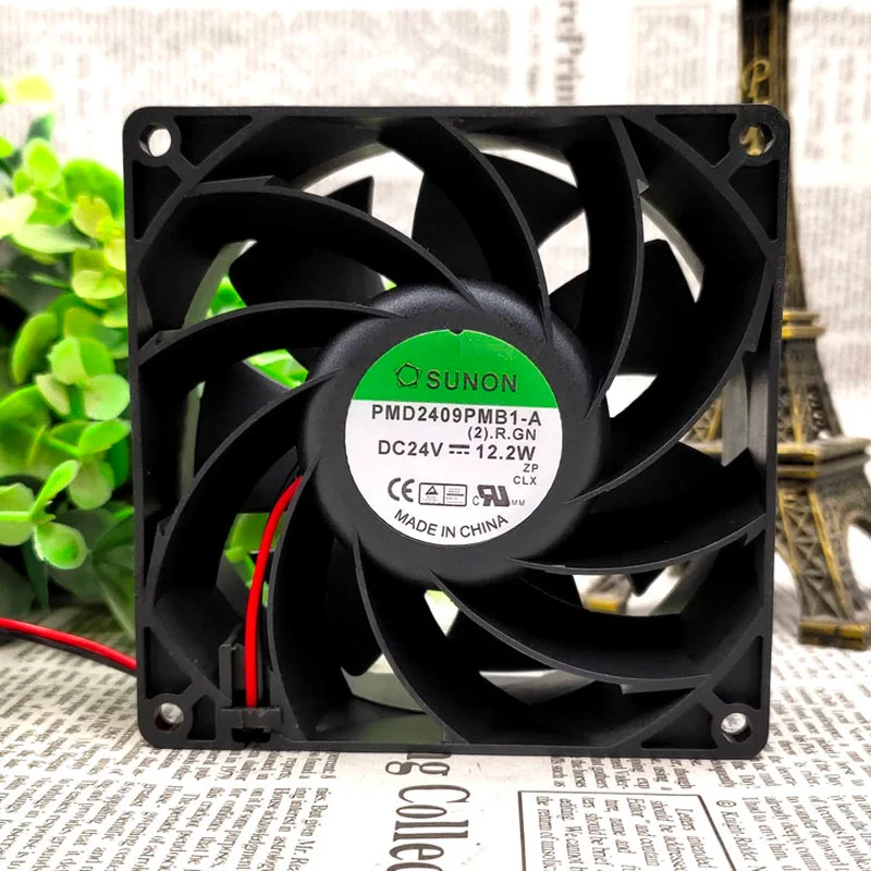 Новый вентилятор для TAJUN PMD2409PMB1-A 24 В 12,2 Вт 9038 9 см вентилятор охлаждения инвертора Schneider
