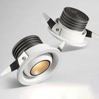 2021 new design cri90 dimmable led downlight light 3w round recessed ceiling lamp ac 110v 220v home decor indoor spot lighting