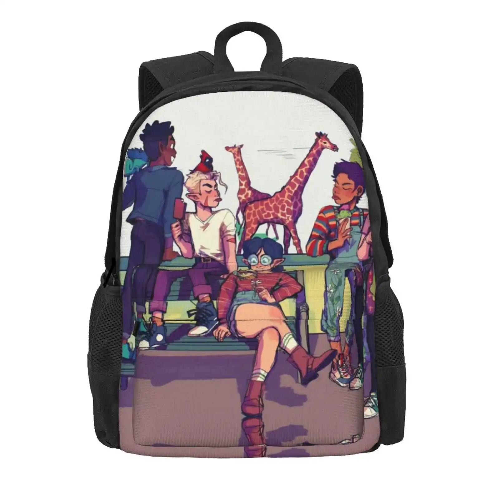 Лидер продаж школьный рюкзак в стиле зоопарка модные сумки с изображением совы