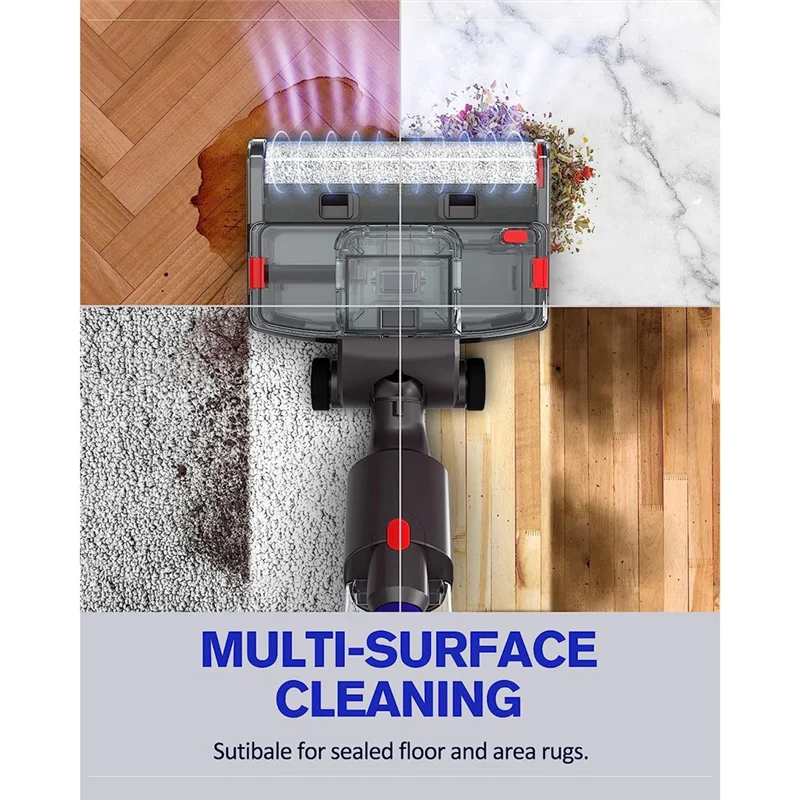 Электрическая насадка для влажной и сухой уборки пылесоса Dyson V15 V8 V7 V10 V11