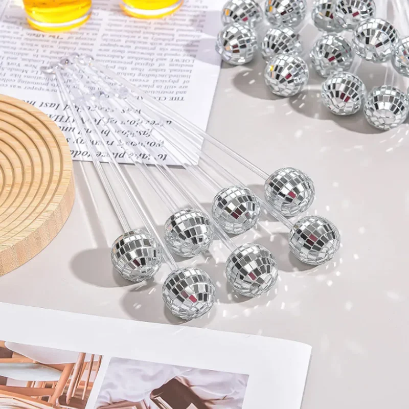 

Набор из 6 диско-шаров для коктейлей