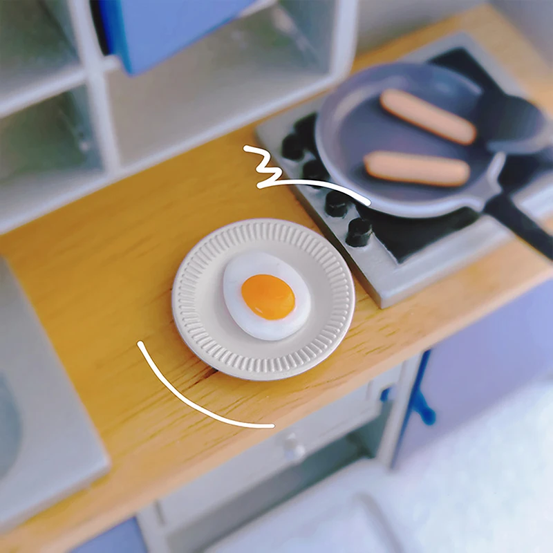 1 шт. кухонная мебель реквизит для фотосессии 1:12 посуда кукольного домика