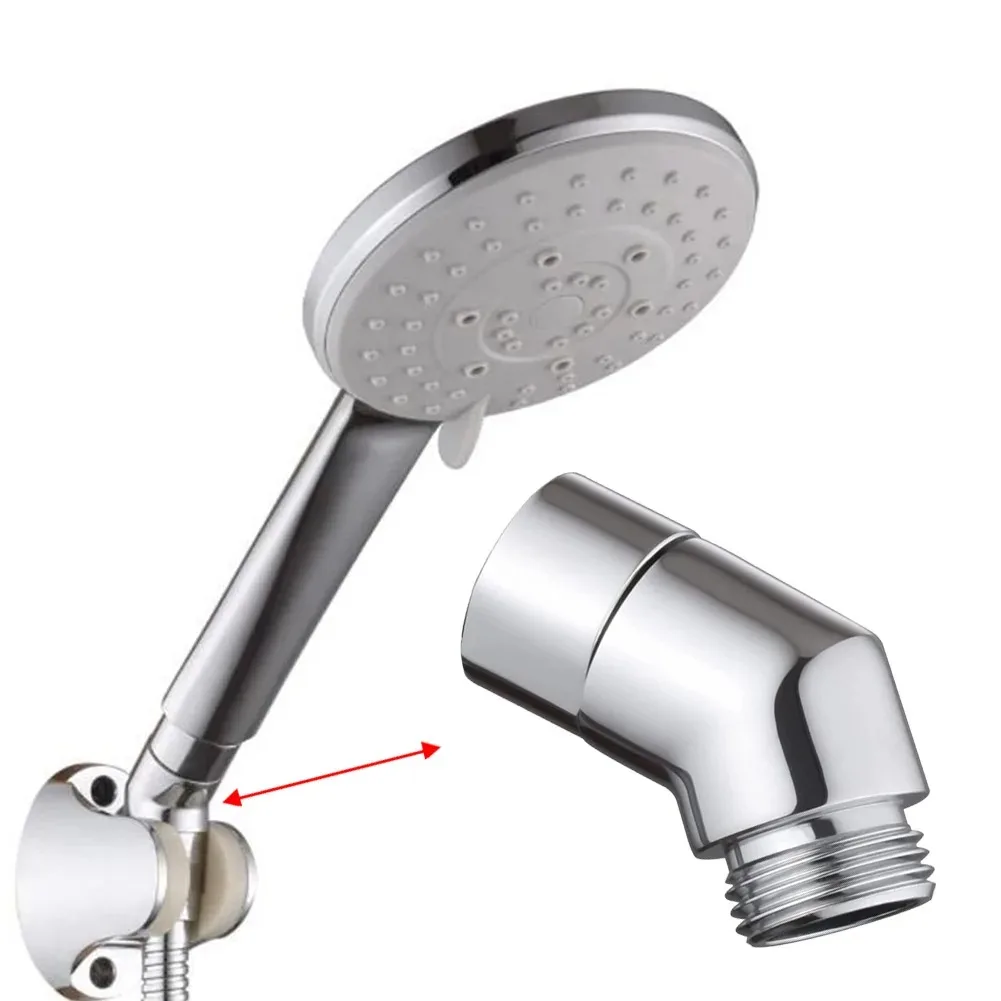 

Brass Shower Head Elbow Adapter Universal G1/2 Connections Shower Arm Extension Angle 90° 135° Elbow Bathroom Accessories