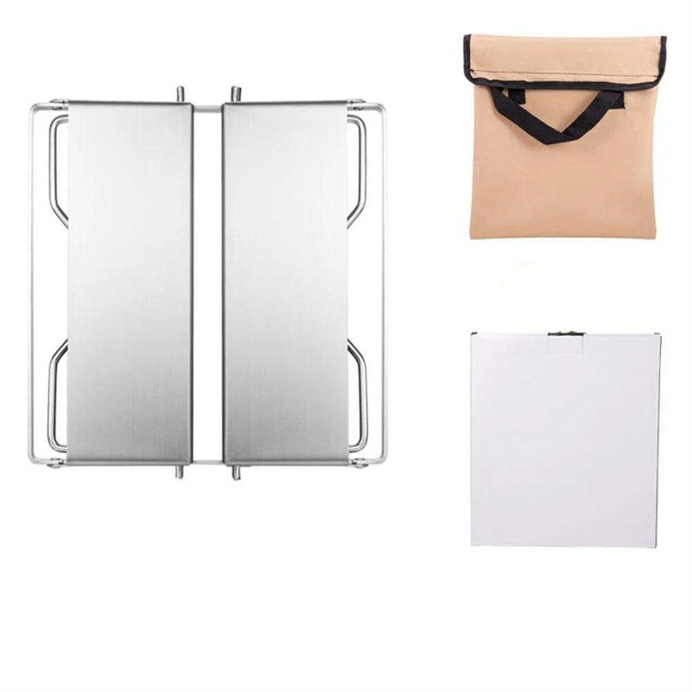 1 шт. уличный складной гриль многофункциональная портативная печь из нержавеющей