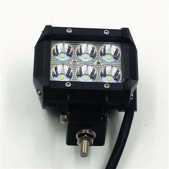 

Черный мотоцикл, рабочая фара для вождения, туманная головка, Автомобильный багажник ATV UTV Cruiser