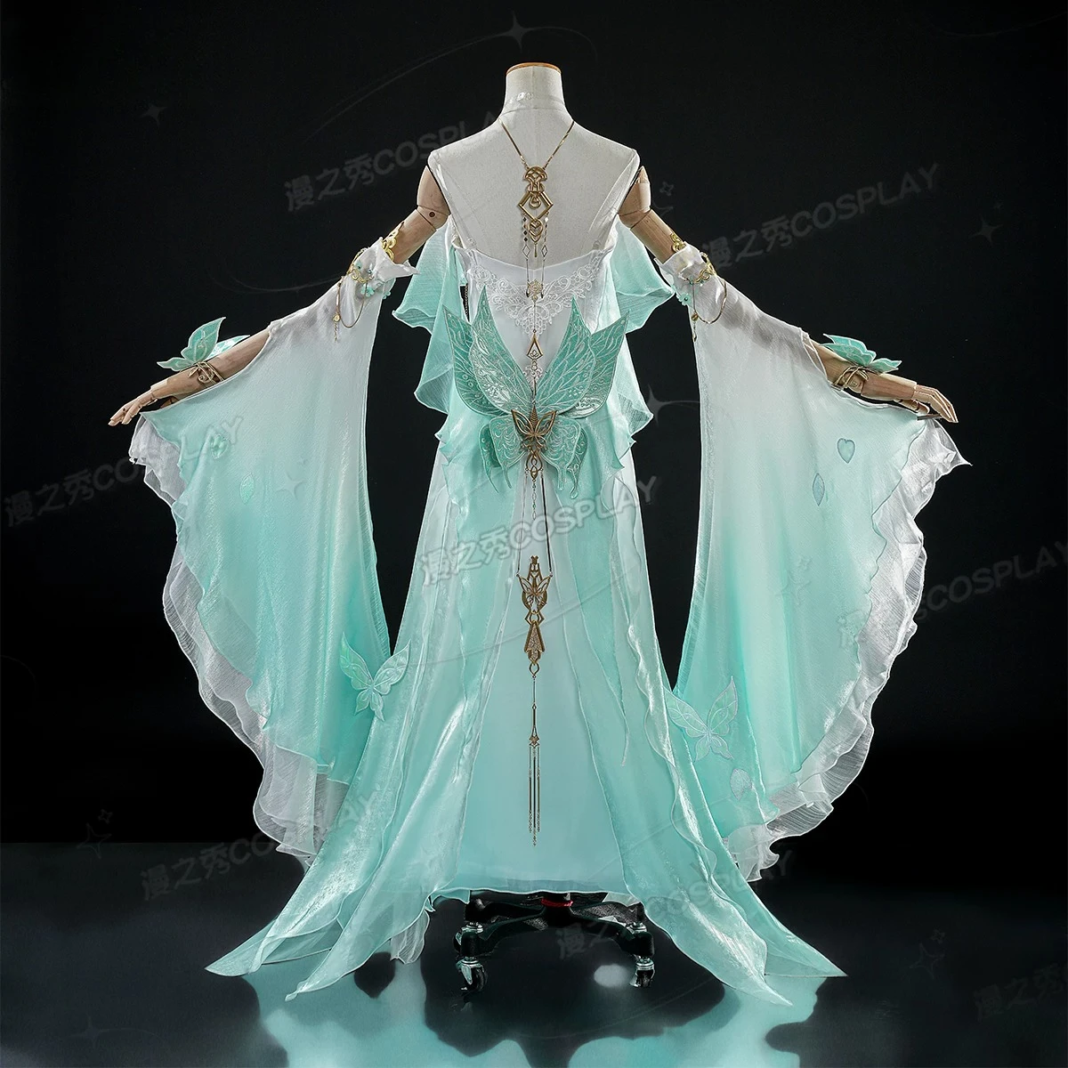 Фото Костюм для косплея Sword of Justice Sylph - Shaofeng - Wenfang Green Edition, костюм для ролевых игр в том же стиле, что и в игре №3