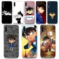 anime detective conan phone case for samsung a70 a40 a50 a30 a20e a20s a10 a10s note 8 9 10 plus lite 20 tpu case